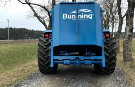 Gjødselvogn tørrgjødsel Bunning LL80 med 600 dekk Gjødselvogn tørrgjødsel Bunning LL80 med 600 dekk
