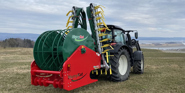 Bakmontert trommel Bak-Pak med DUO stripespreder Bakmontert trommel Bak-Pak med DUO stripespreder