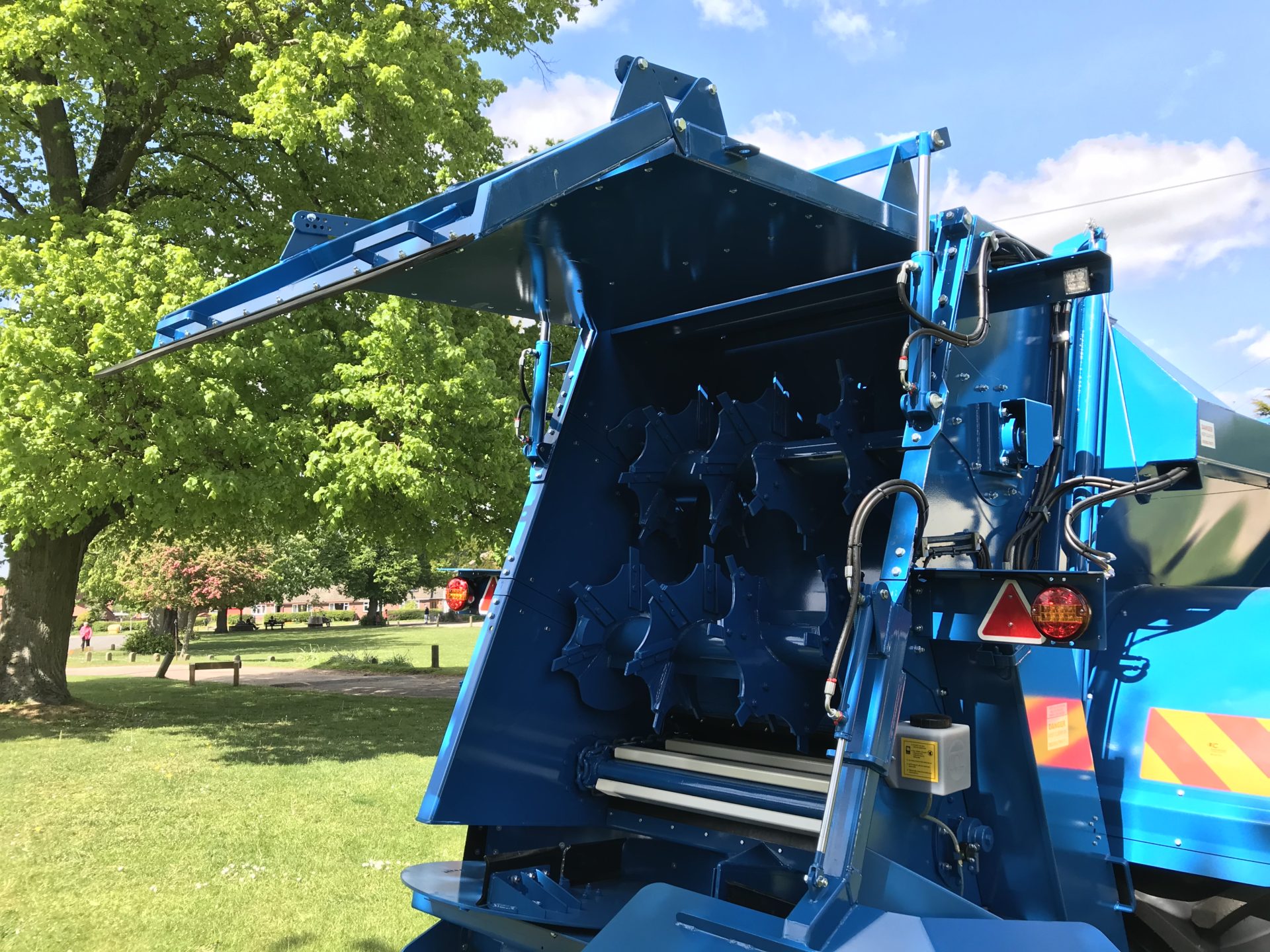 Hydraulisk åpning av Canopy