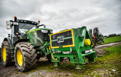 Applied Kompressor front på traktor