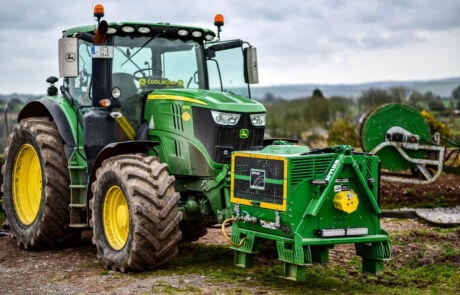 Front montert Kompressor på traktor