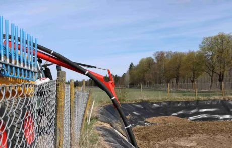 Olby gjødselvogn med lastekran